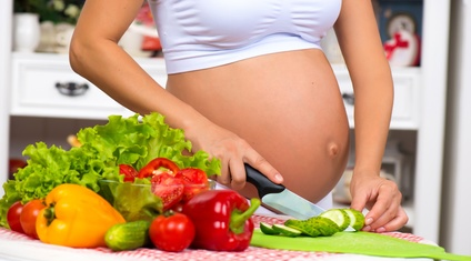 femme enceinte végétarienne